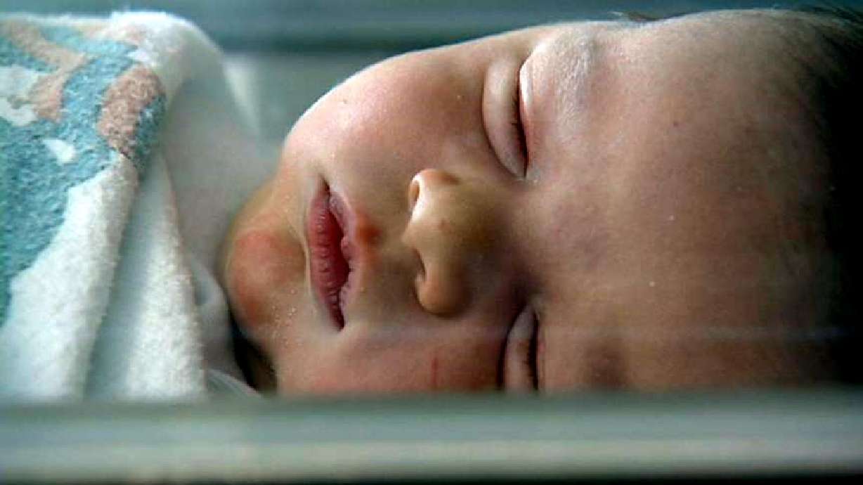 Baby couldn't wait for hospital