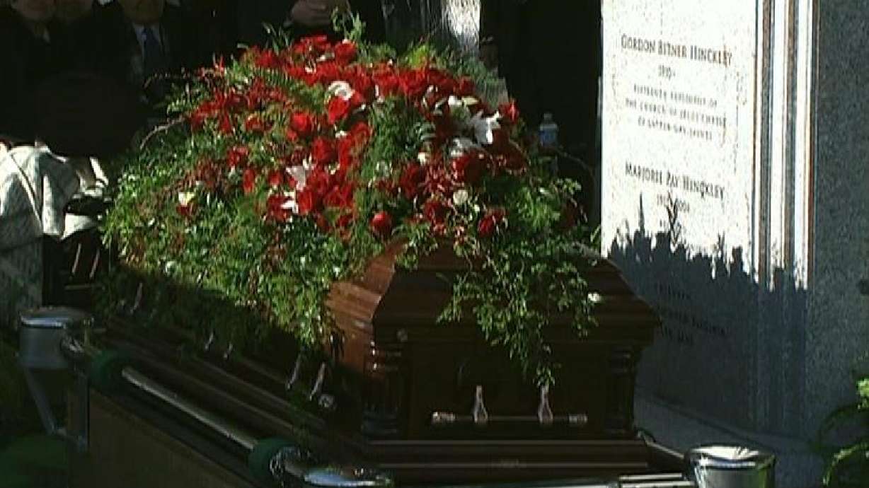 Church says goodbye to President Hinckley