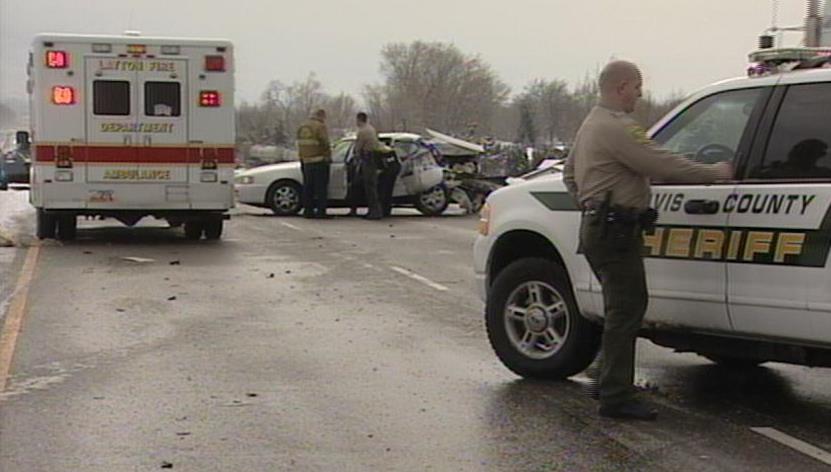 Storm snarls traffic across Wasatch Front