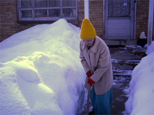 Stores running out of snow-removal supplies