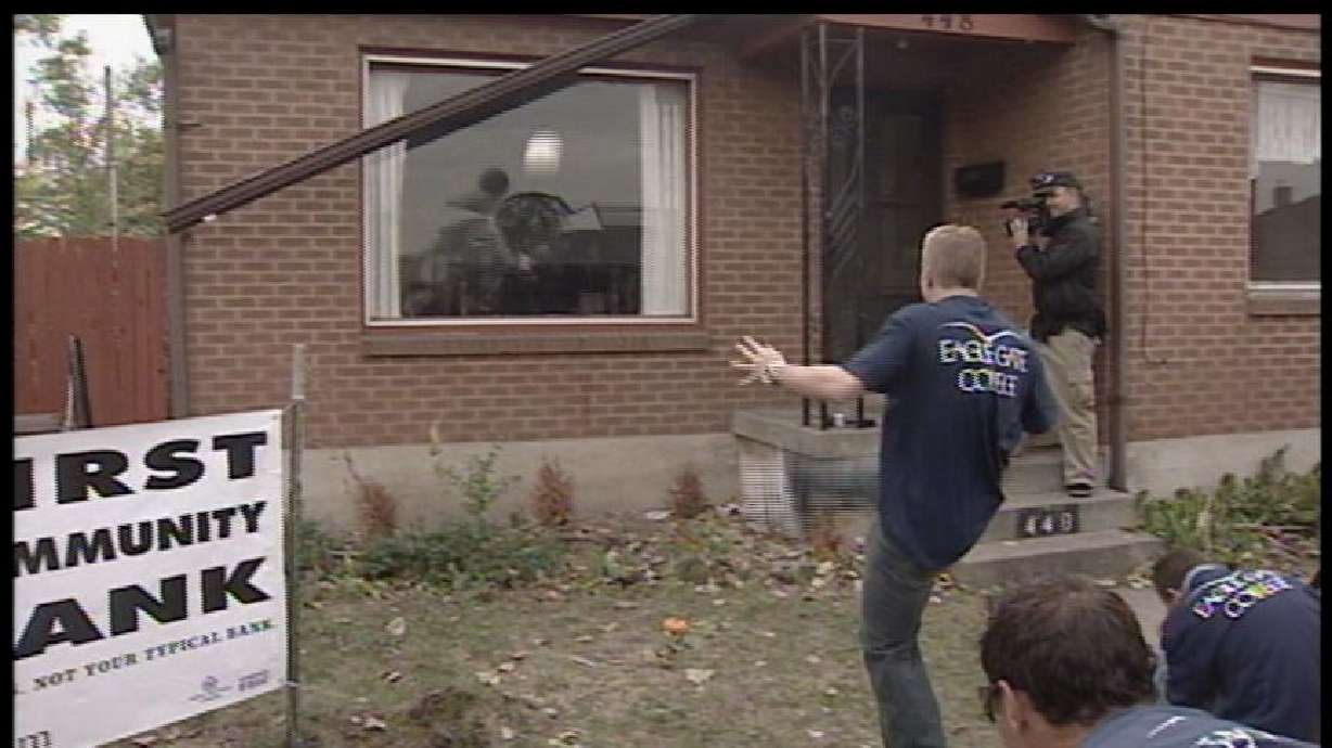 Home Being Torn Down, Rebuilt by Volunteers