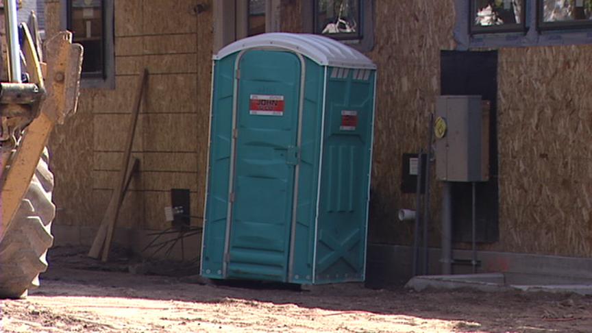 Pipe Bomb Found in Portable Toilet