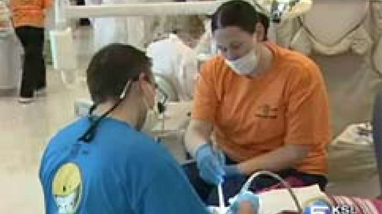 Dentists pitch in to 'Give Kids a Smile'
