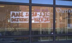 Drivers cash in on big flower delivery day