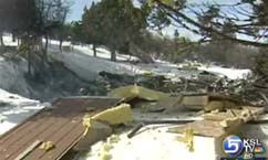 Falling ice may have led to propane leak, home explosion