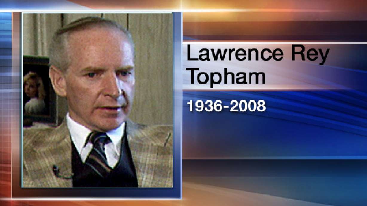 Utah politician Lawrence Topham dies