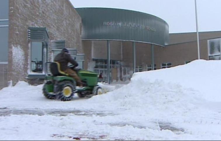 Storm delays and closes several schools