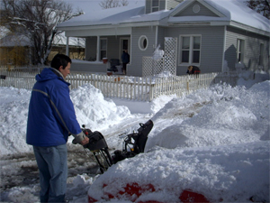 People digging out in Tooele