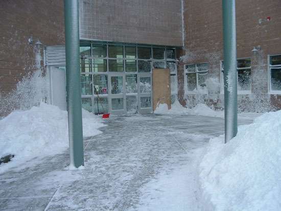 Storm delays and closes several schools