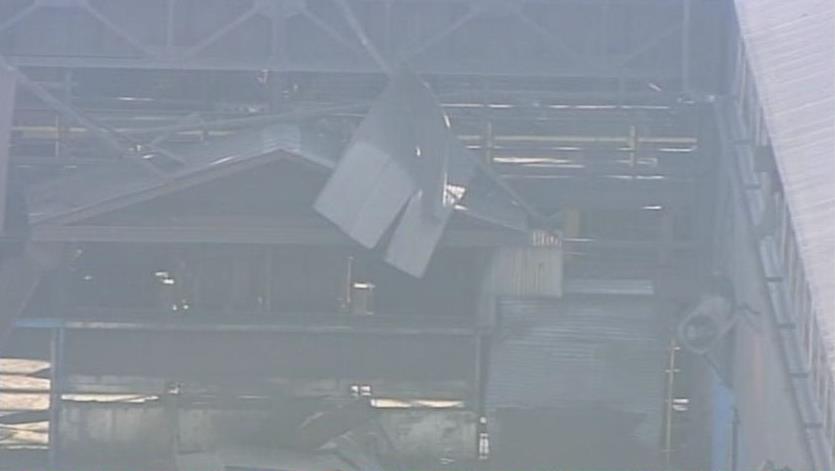 Plant shut down after explosion