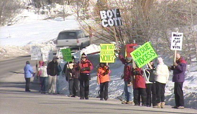 Eden residents protest proposed Powder Mountain incorporation