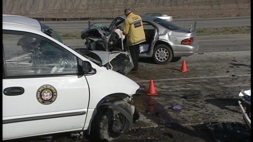 Head-on Collision on I-215 Leaves Two Dead