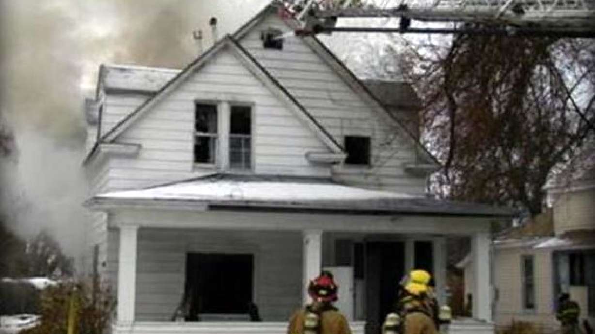 Historic home in Ogden goes up in flames