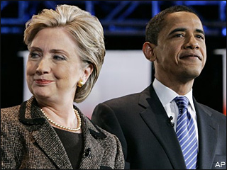 Hillary accuses media of coddling Barack