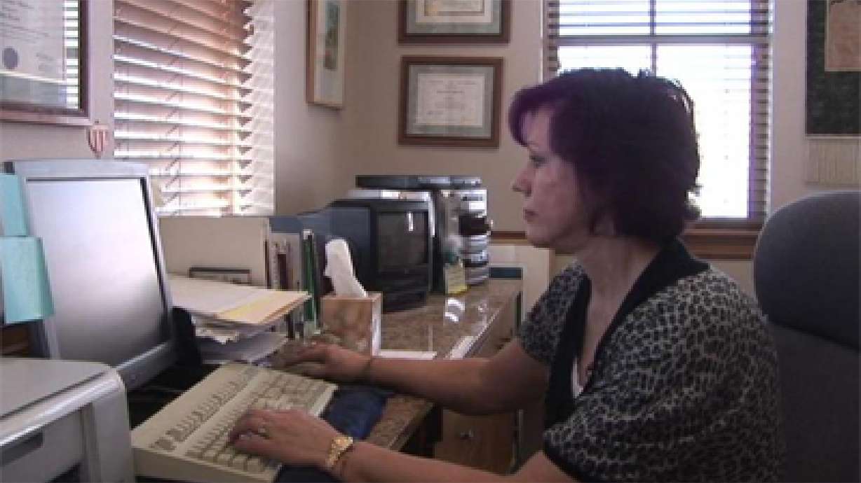 Lawyer uses hair color as symbol of individuality and spirit