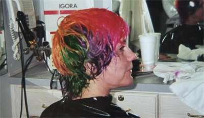 Lawyer uses hair color as symbol of individuality and spirit