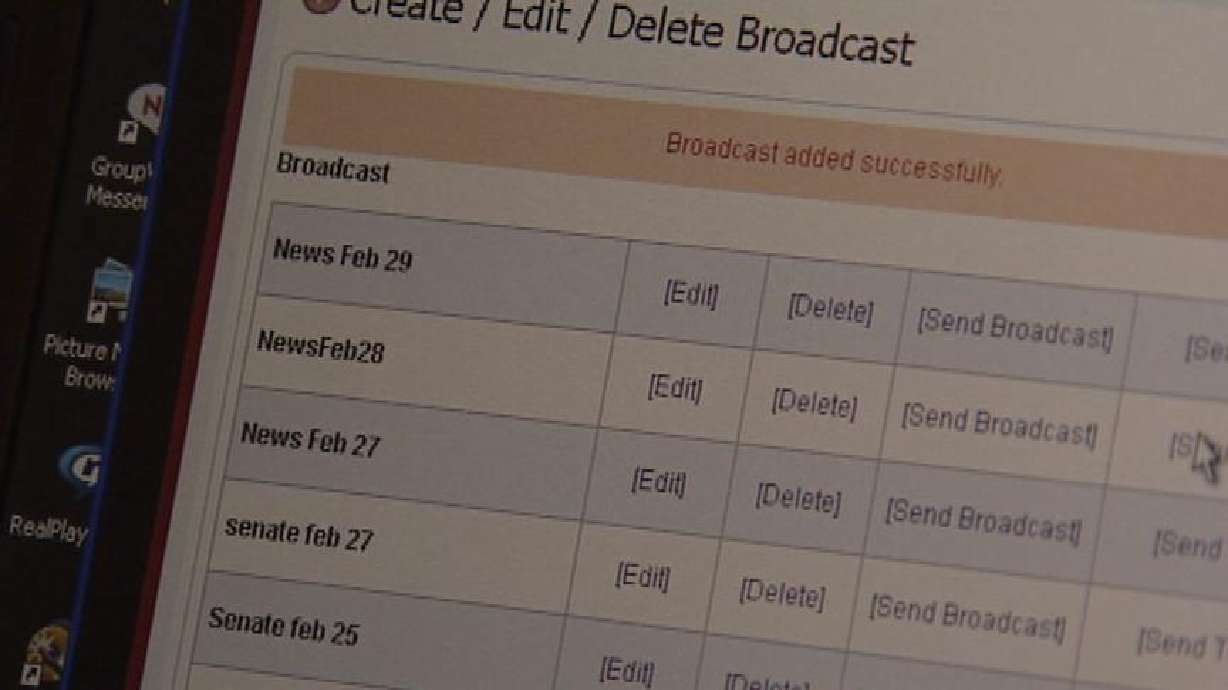 Utah Senate goes high-tech