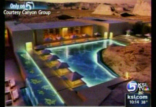 Luxury resort pumping millions of gallons of water into desert