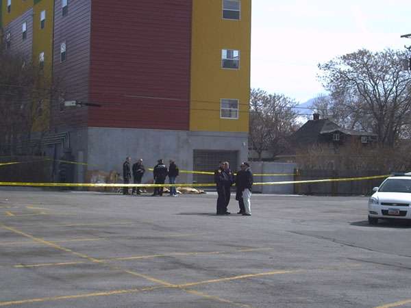 Body found in alley
