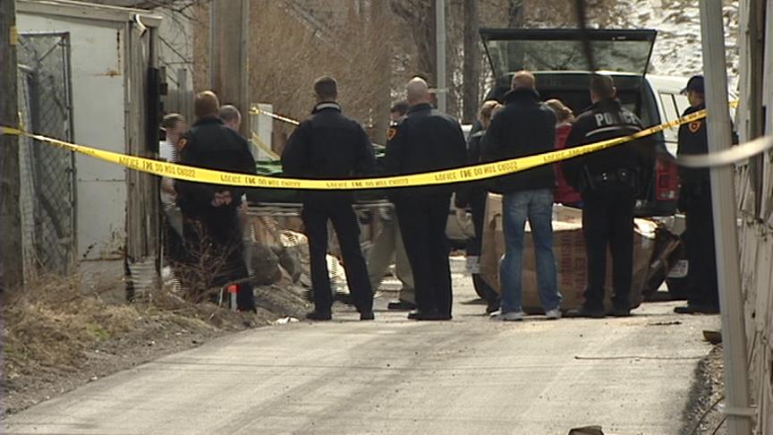 Body found in alley