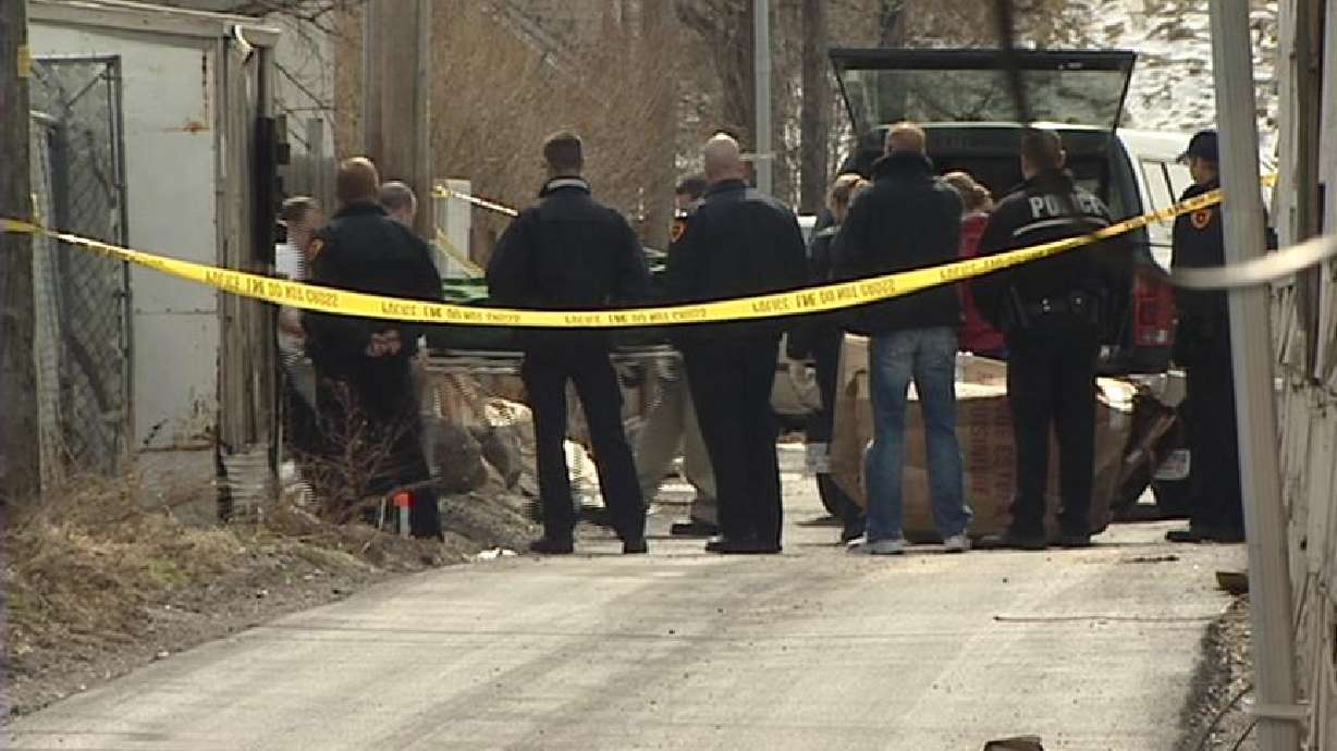 Body found in alley
