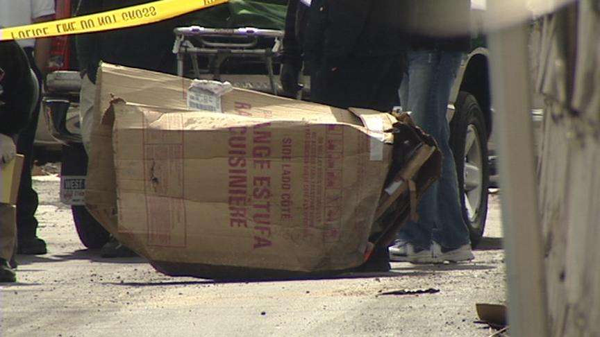 Body found in alley