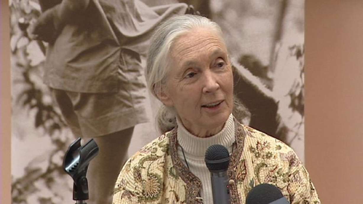 Famed anthropologist speaks in Salt Lake City