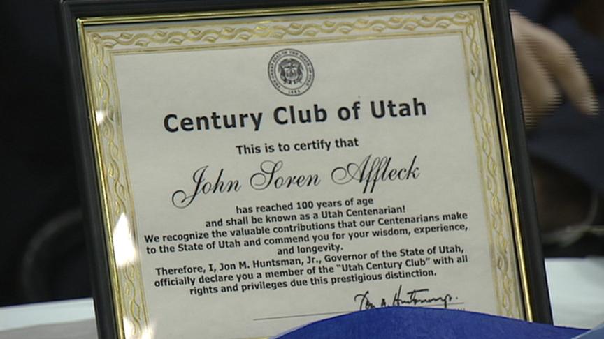 Taylorsville man turns 100 years old today