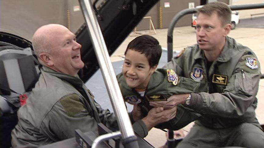 Boy Gets Ride of His Life on an F-16