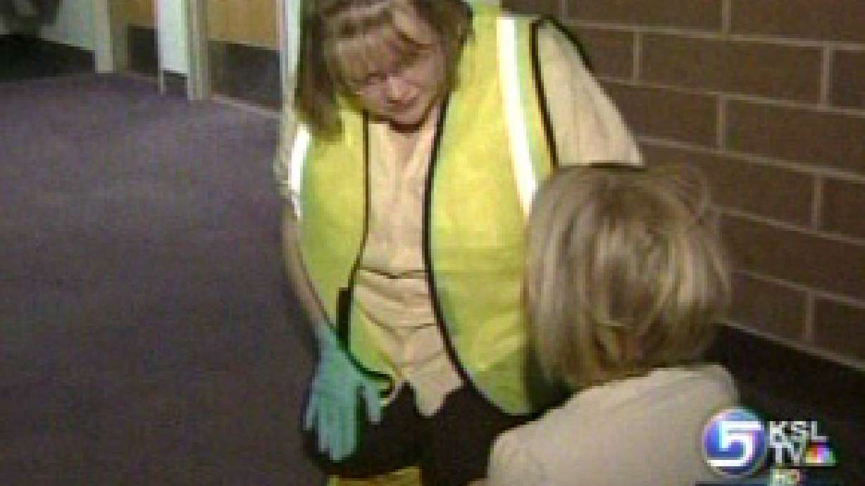 Hearing impaired train for emergency situations