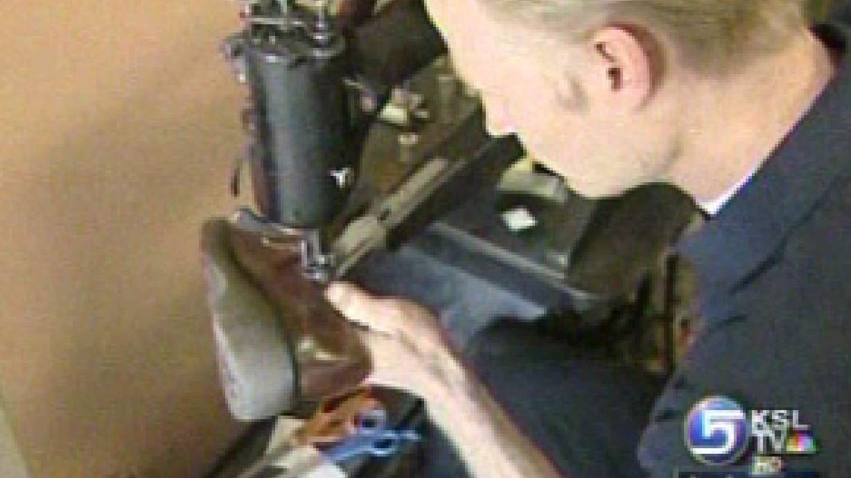 Shoe repair a dying trade