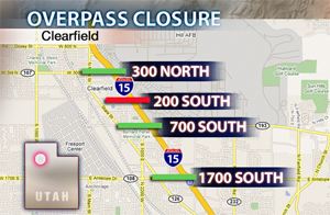 Road construction to disrupt Davis County commute