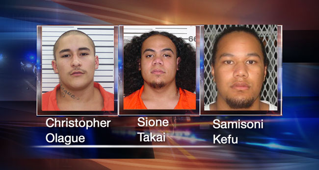 Inmates accused of attacking two guards