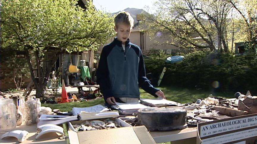 13-Year Old an Old Pro at Archaeology