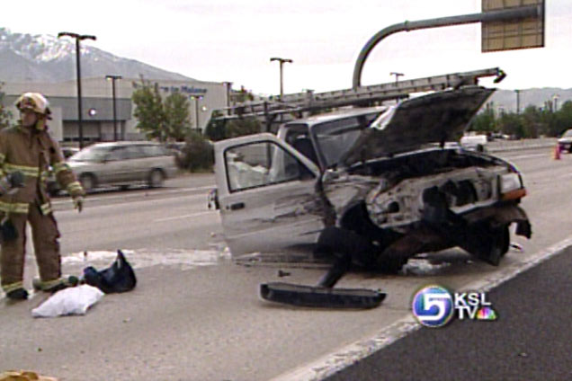 Six Car Pile-up on I-15