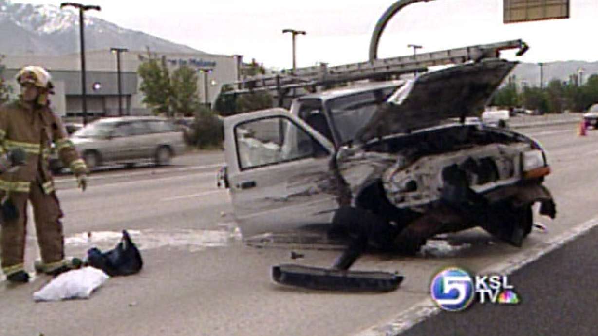 Six Car Pile-up on I-15