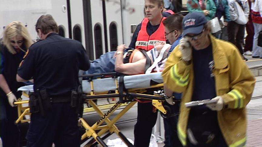 Man Hit by TRAX Train