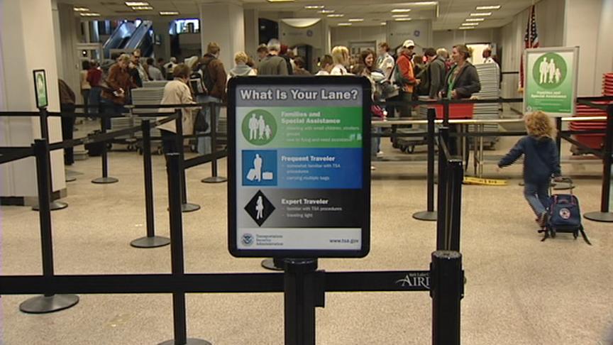 Airport program reduces security checkpoint waits by one-third