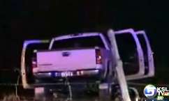 Officers search for man accused of threatening wife