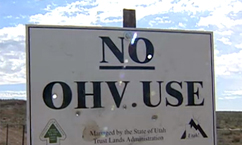 OHV crackdown under way in popular area 