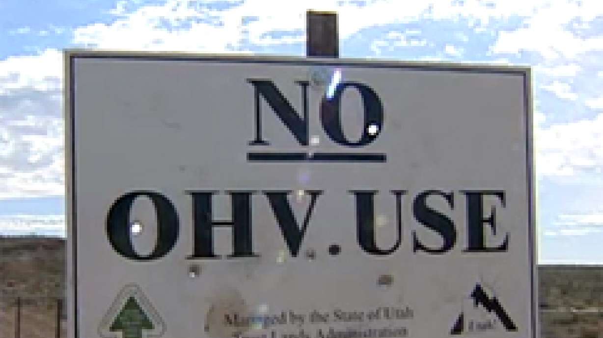 OHV crackdown under way in popular area