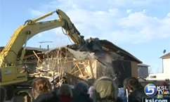 Volunteers building new home for family with health problems