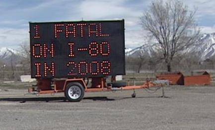 UDOT attempts to curb I-80 fatality rate with new signs