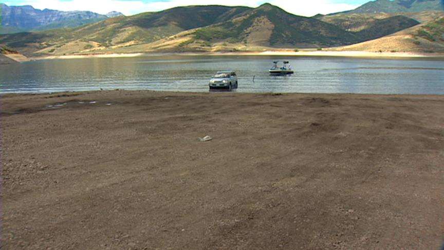 Deer Creek Reservoir will not fill to capacity this year