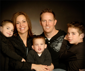 Taylorsville family's home going up in record time
