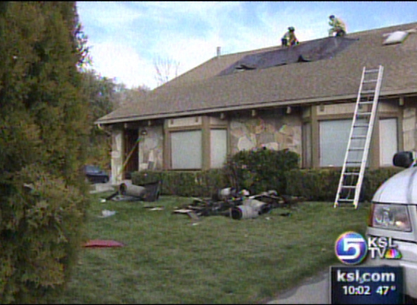 Fire Destroys Provo Duplex