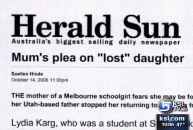 Custody Battle Puts Utah Girl in Australian Headlines