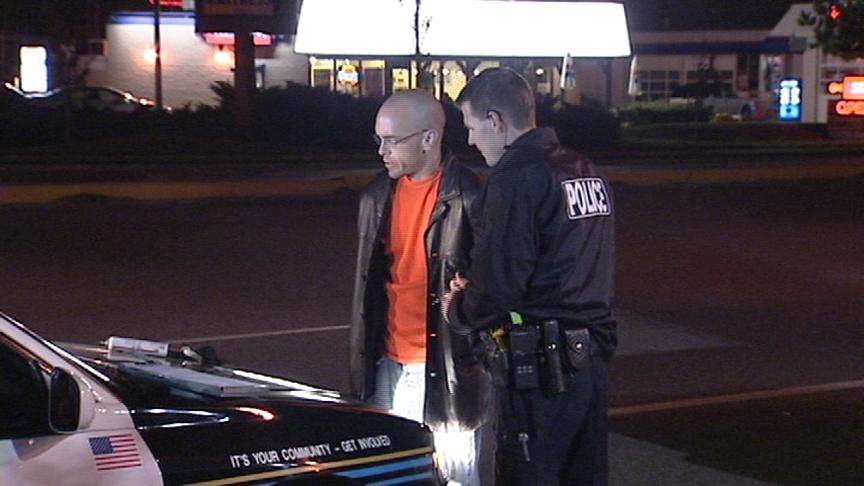 Motorist Rear-Ends Police Car