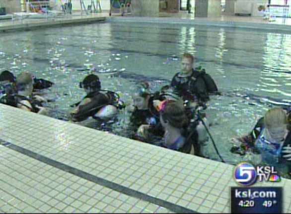 Students Get SCUBA Lesson