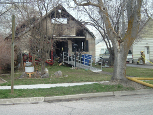 Elderly woman dies in Ogden house fire